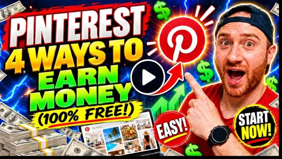 How to Earn Money from Pinterest with 4 Free and Easy Methods Starting from Zero Followers
